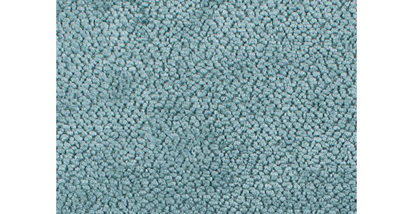 BIGSOFA Chenille Azurblau  - Azurblau/Schwarz, KONVENTIONELL, Kunststoff/Textil (266/89/104cm) - Carryhome