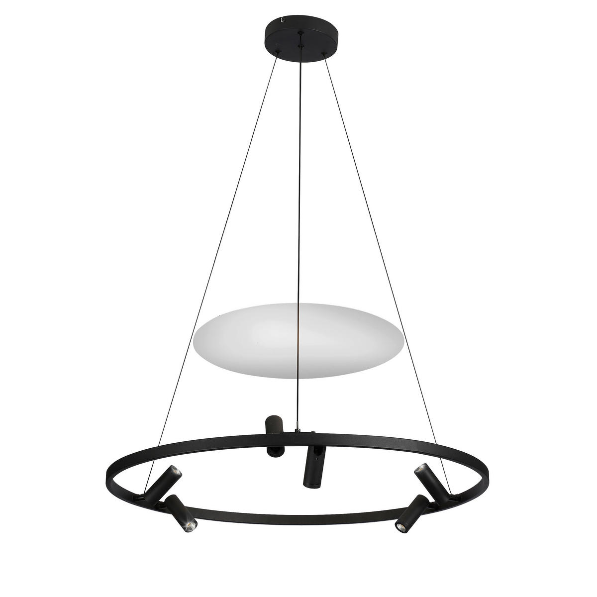 HÄNGLAMPA Almeria 120/70 cm  - svart, Design, metall (120/70cm)