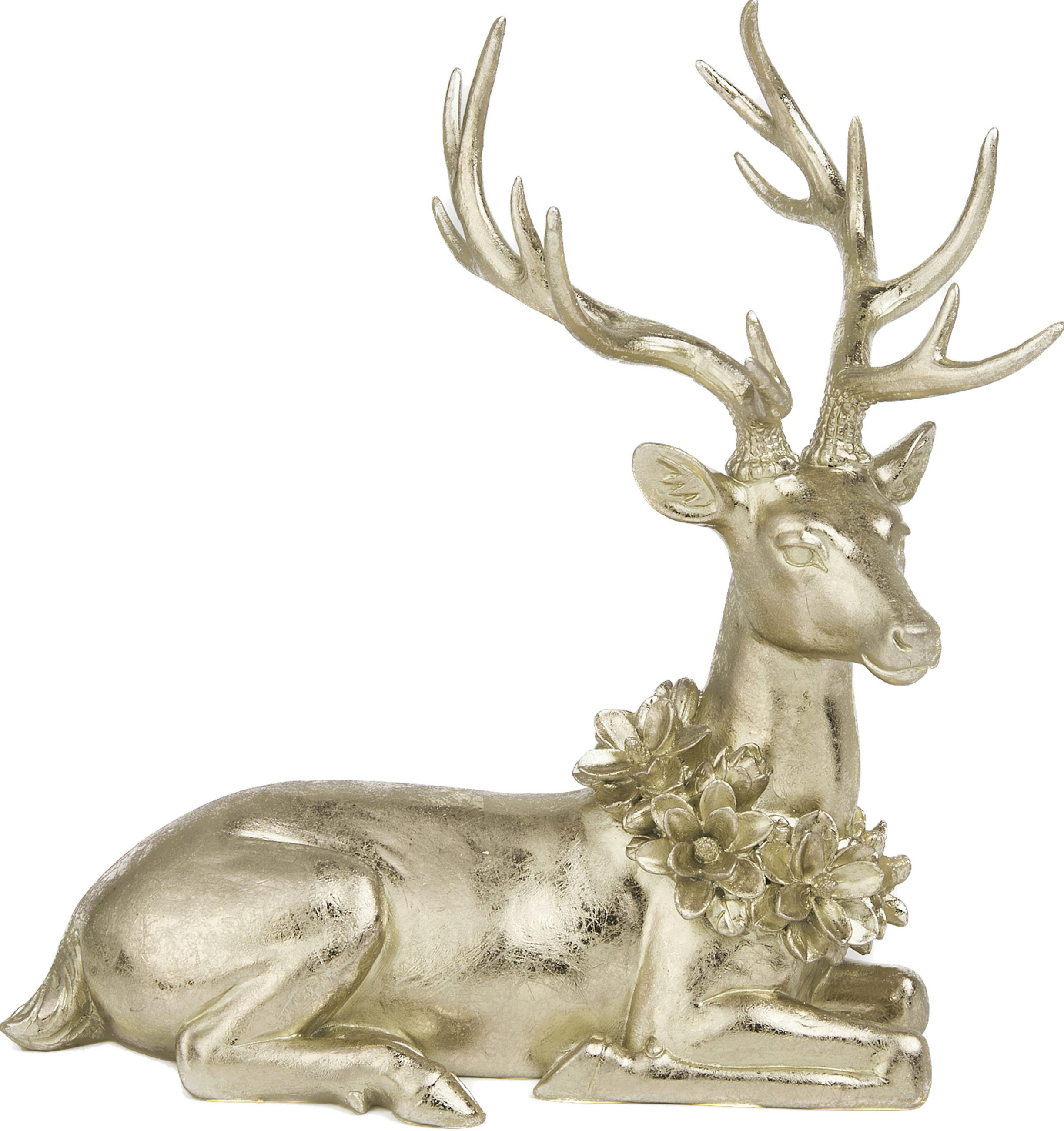 DEKORENTIER - Goldfarben, LIFESTYLE, Kunststoff (25/16,1/25cm) - X-Mas