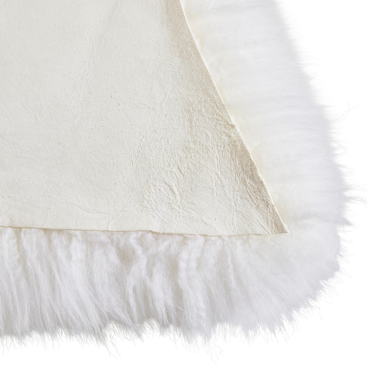 BIRKABŐR - fehér, Natur, szőrme (65-70/100-105cm) - Linea Natura
