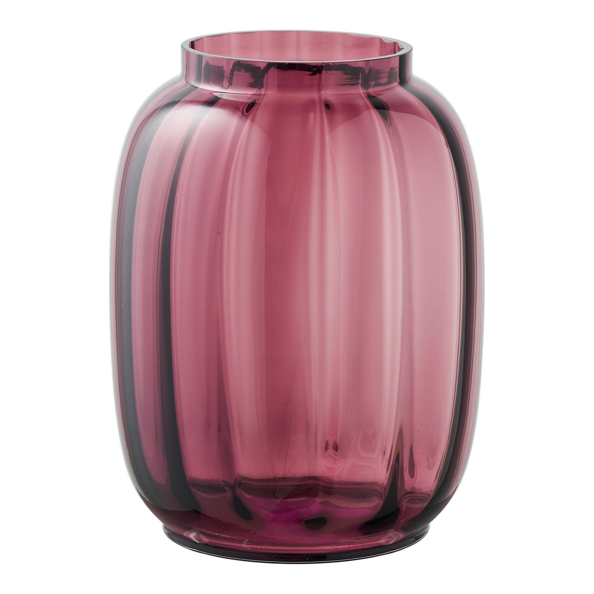 VASE Vase  - Bordeaux, Basics, Glas (17/21cm)