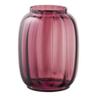 VASE Vase  - Bordeaux, Basics, Glas (17/21cm)