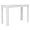 ESSTISCH rechteckig Weiß  - Weiß, MODERN, Holzwerkstoff (110/76/50cm) - MID.YOU