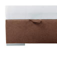 BOXBETT 90/200 cm  in Braun  - Chromfarben/Braun, KONVENTIONELL, Kunststoff/Textil (90/200cm) - Carryhome