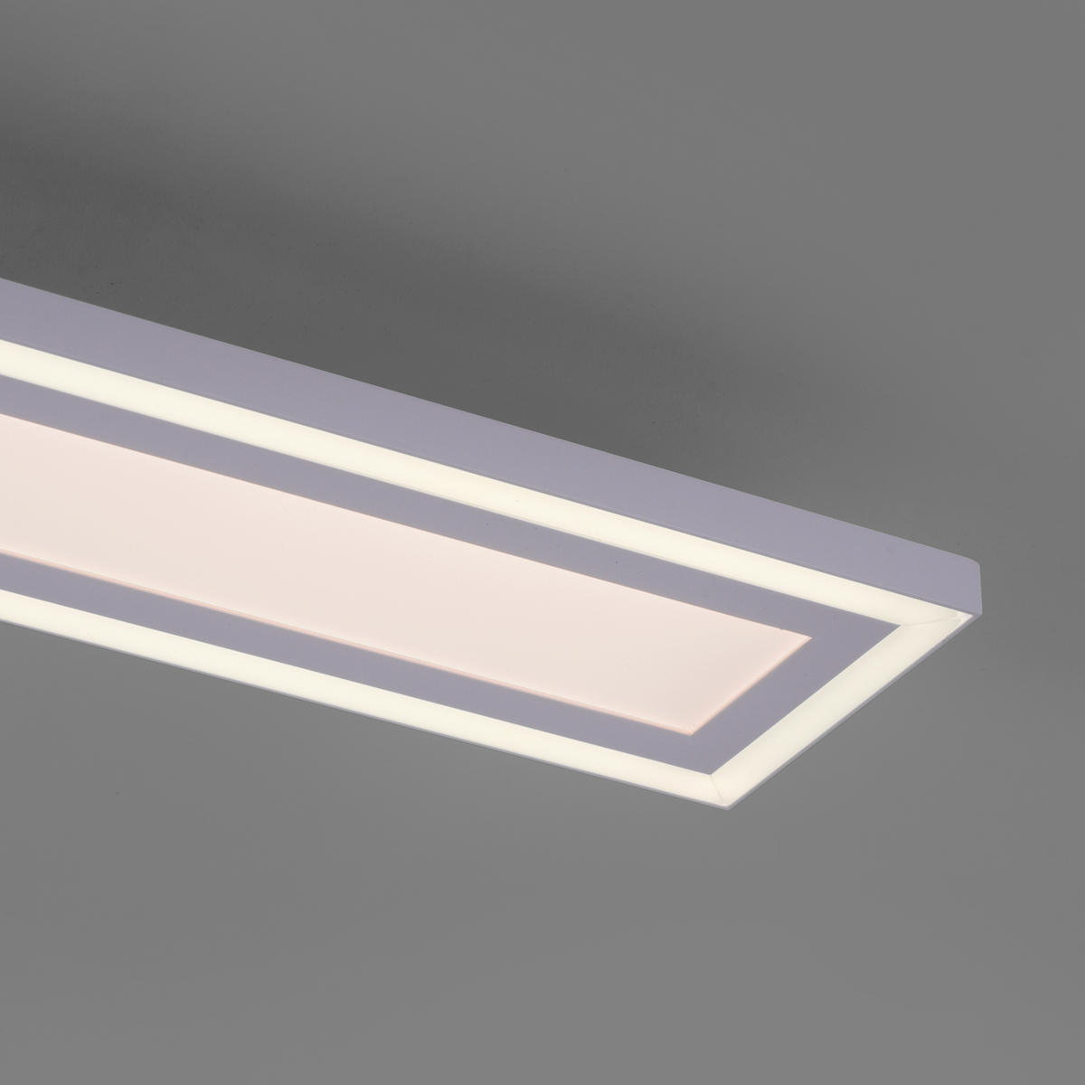 LED-DECKENLEUCHTE Edging 100/11,8/6 cm   - Weiß, Basics, Kunststoff/Metall (100/11,8/6cm)