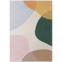 WOLLTEPPICH 120/170 cm Hackney Creme, Multicolor rechteckig  - Multicolor/Creme, Basics, Textil (120/170cm) - Ted Baker