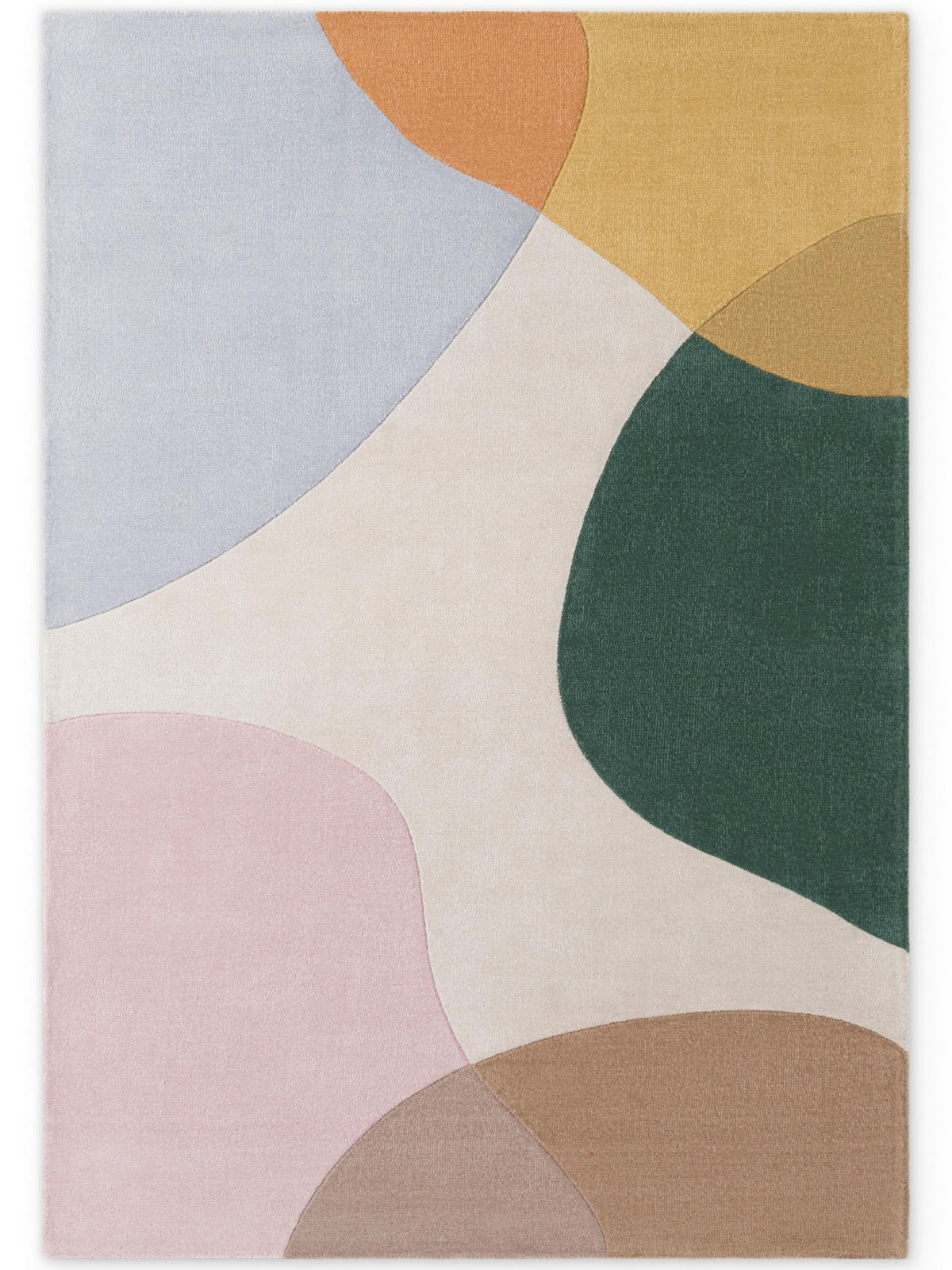 WOLLTEPPICH 120/170 cm Hackney Creme, Multicolor rechteckig  - Multicolor/Creme, Basics, Textil (120/170cm) - Ted Baker