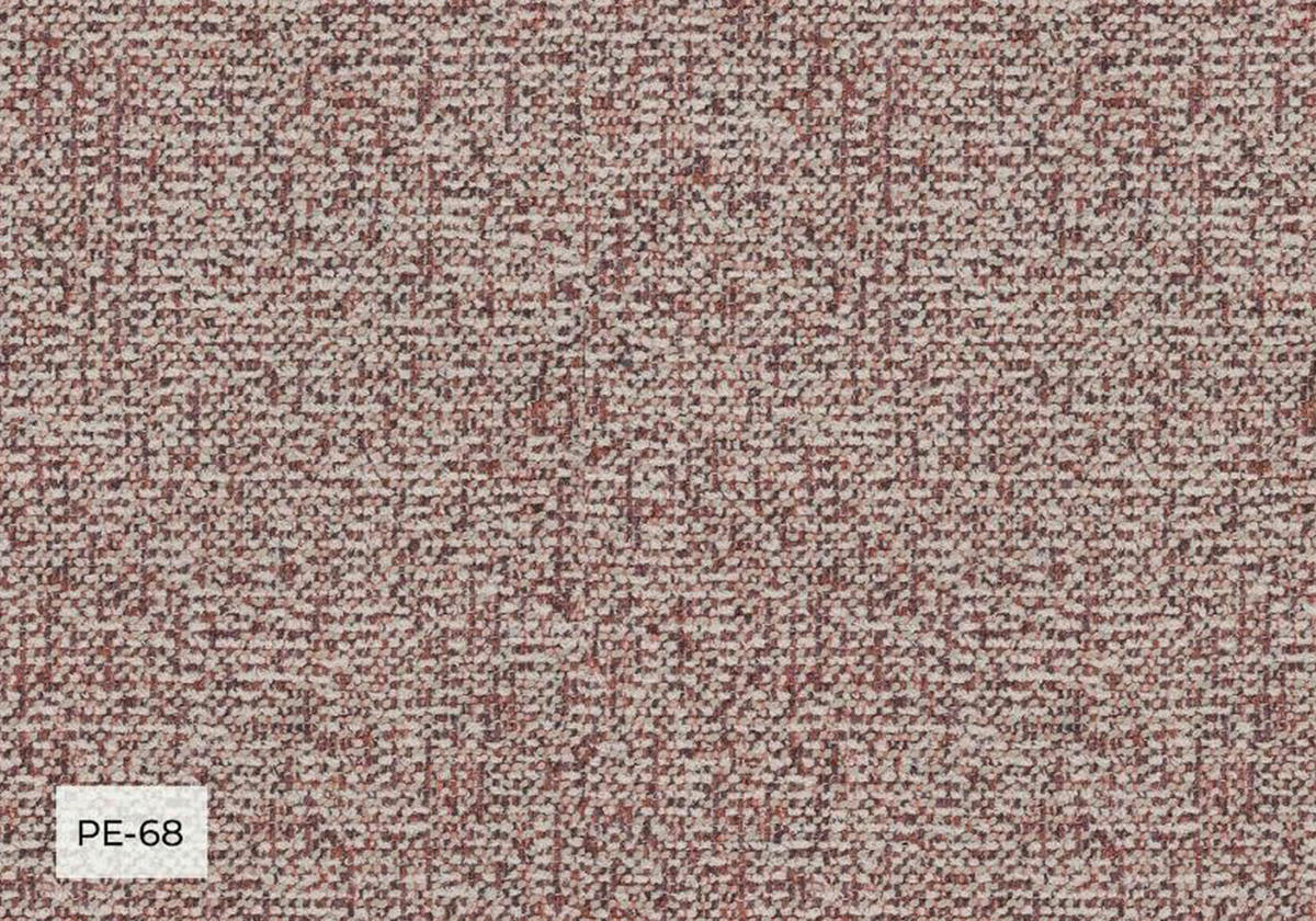 WOHNLANDSCHAFT in Rot  - Rot/Schwarz, Design, Kunststoff/Textil (184/333/213cm) - MID.YOU