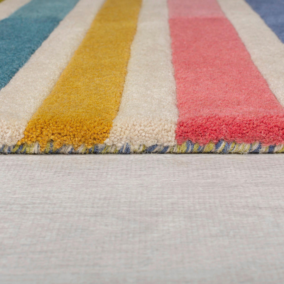 VLNĚNÝ KOBEREC, 60/230 cm, vícebarevná - vícebarevná, Basics, textil (60/230cm)