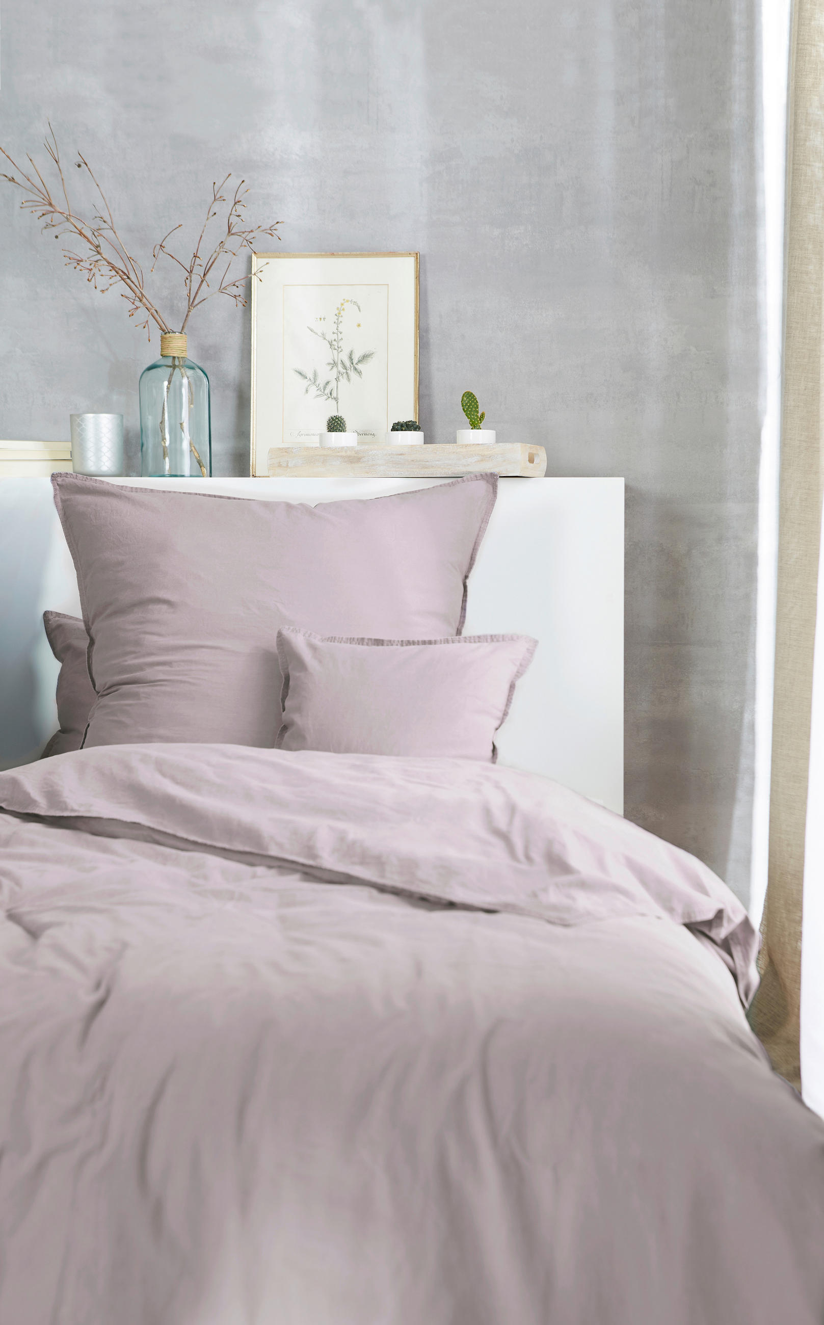 BETTWÄSCHE Renforcé 135/200 cm  - Altrosa, Basics, Textil (135/200cm)