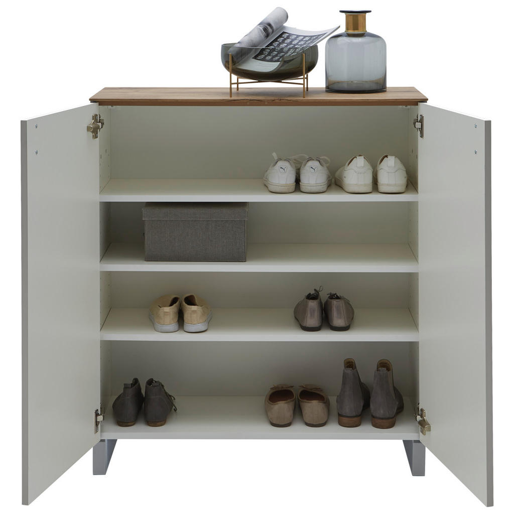 Thumbnail - Dieter Knoll Garderobe, Eiche, Sand, Holz, Holzwerkstoff, 5-teilig, Eiche, furniert, 260x192x36 cm, Garderobe, Garderobe...