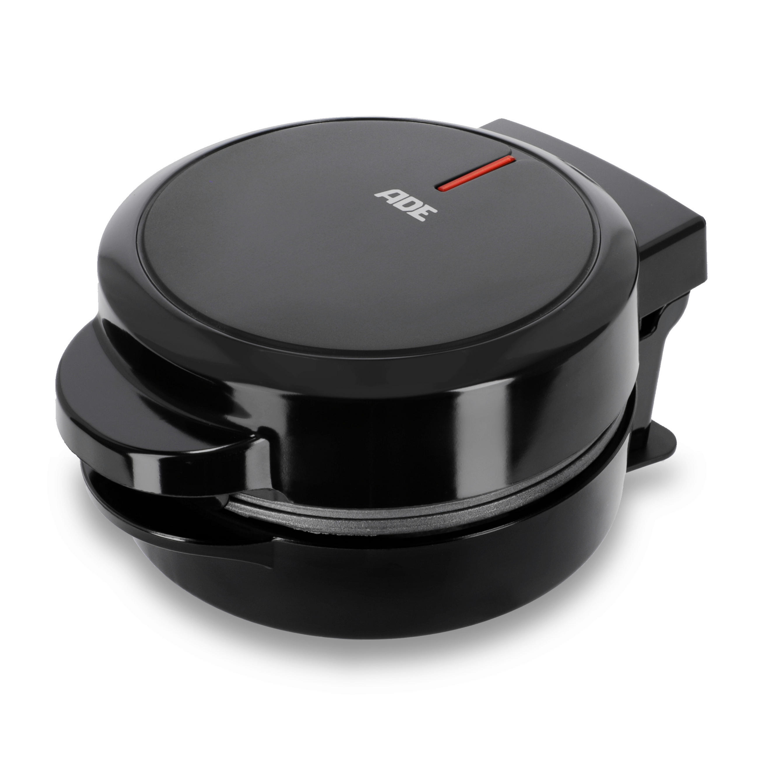 WAFFELEISEN  - Schwarz, Basics, Metall (12,9/8,7/16,4cm) - ADE