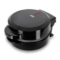 WAFFELEISEN  - Schwarz, Basics, Metall (12,9/8,7/16,4cm) - ADE