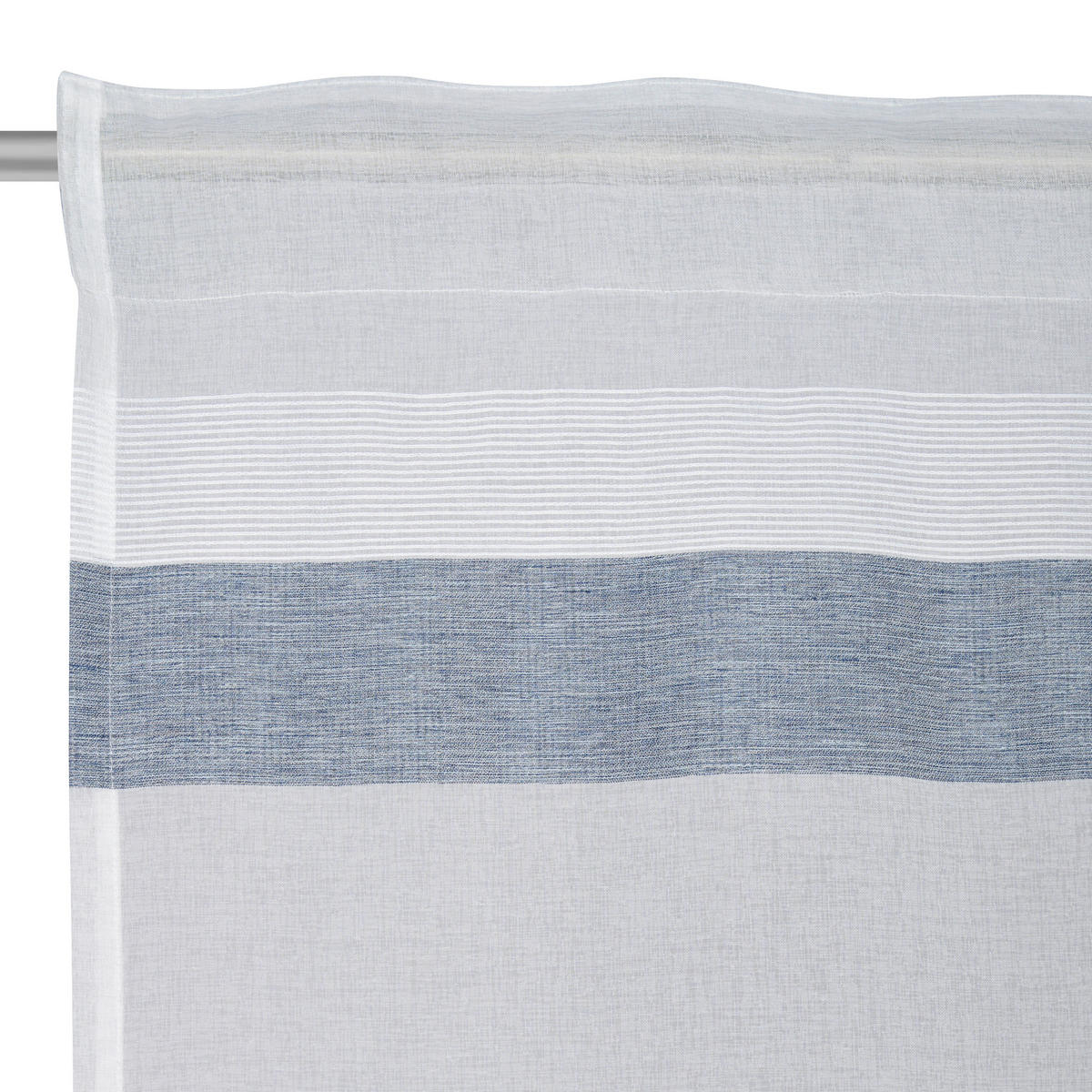 GOTOVA ZAVESA plava - plava, Konvencionalno, tekstil (135/245cm) - Esposa