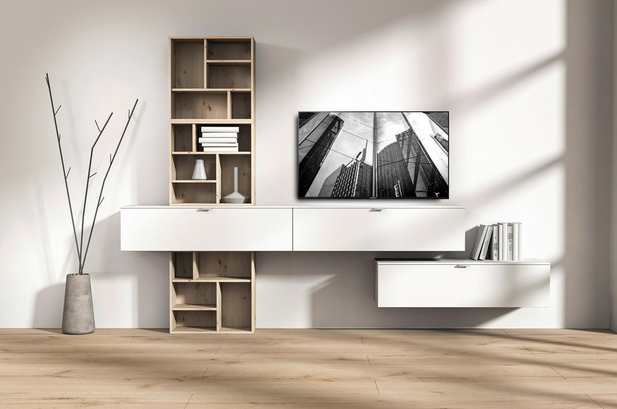 VÄGGHYLLPLAN 60/60/25 cm  - vit, Klassisk, trämaterial (60/60/25cm) - Best Price