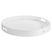 TABLETT Holz, Textil  - Weiß, Basics, Holz/Textil (46/5,5cm) - Joop!