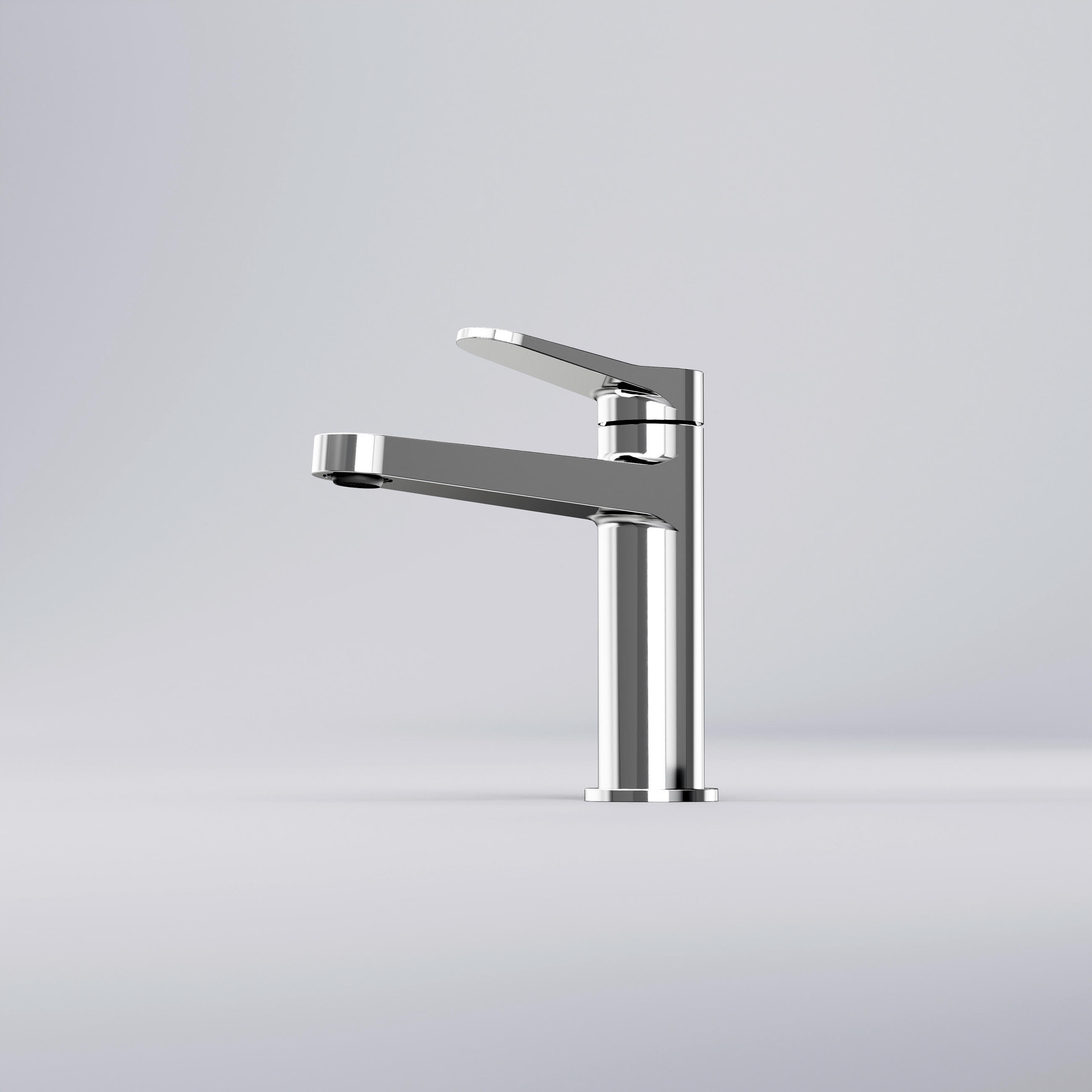 WASCHTISCHARMATUR 4,9/16,9/12,6 cm  - Chromfarben, MODERN, Metall (4,9/16,9/12,6cm)