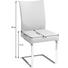 SCHWINGSTUHL in Leder, Metall Chromfarben, Grau - Chromfarben/Grau, Design, Leder/Metall (47/95/59cm) - Novel SCHWINGSTUHL in Leder, Metall Chromfarben, Grau - Chromfarben/Grau, Design, Leder/Metall (47/95/59cm) - Novel