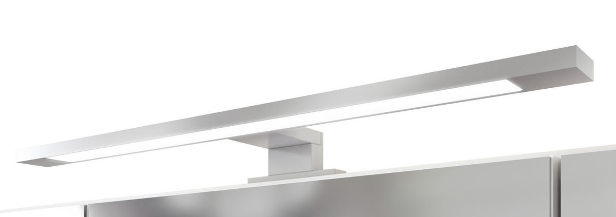 BADEZIMMER  in 100 cm  - Weiss/Eichefarben, Basics, Holzwerkstoff/Stein (100cm) - Held