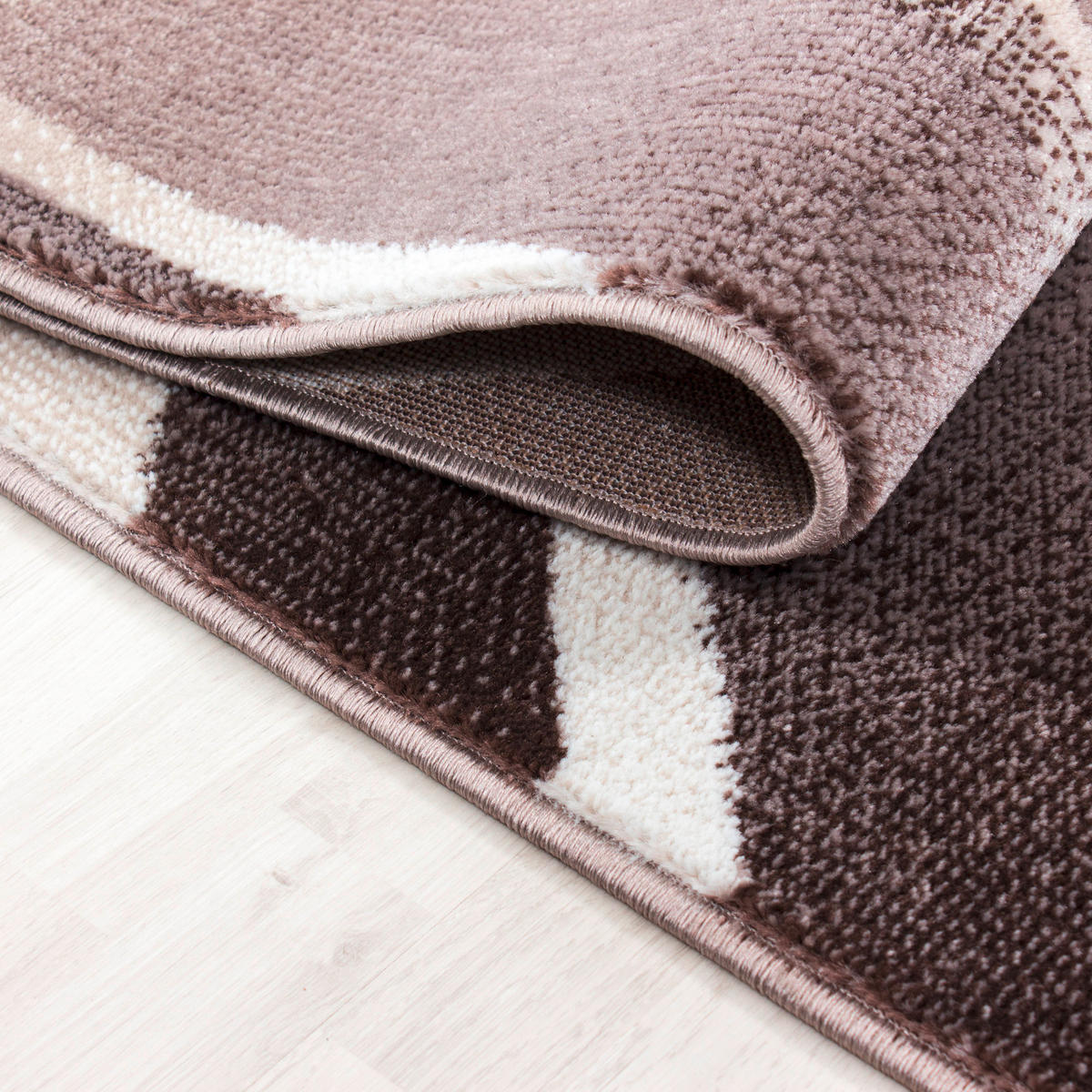 FLATVÄVD MATTA 240/340 cm Parma  - brun, Design, textil (240/340cm) - Novel