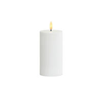 LED-KERZE  - Weiß, Basics, Kunststoff (7,5/15cm)