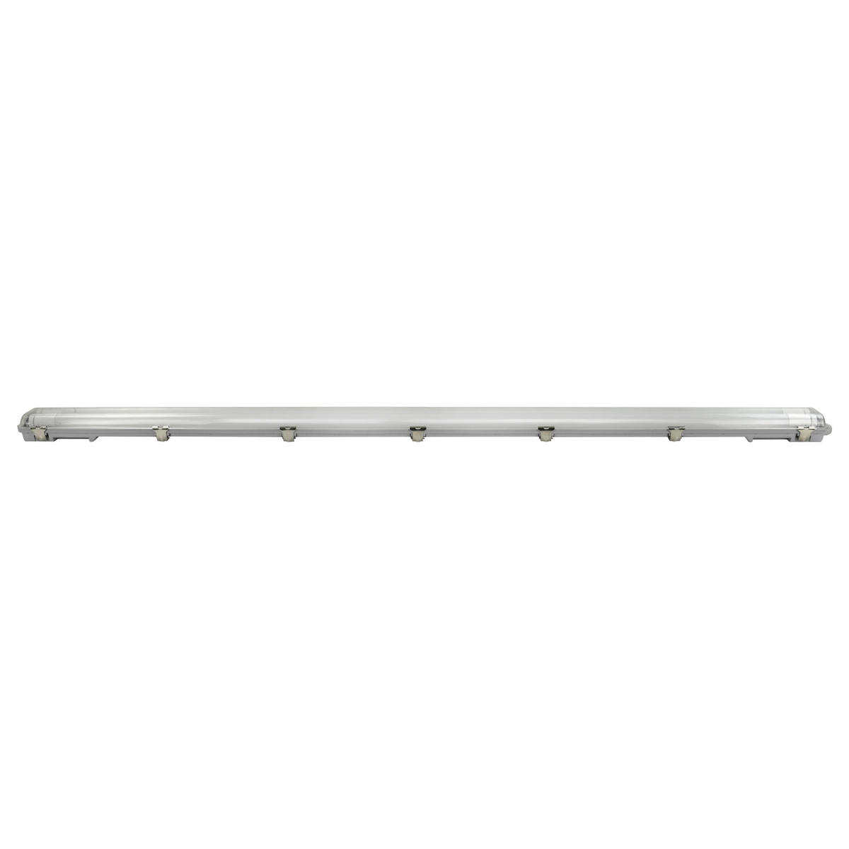 LED-DECKENLEUCHTE 156,8/8,8/5,2 cm  - Grau, Basics, Kunststoff (156,8/8,8/5,2cm)
