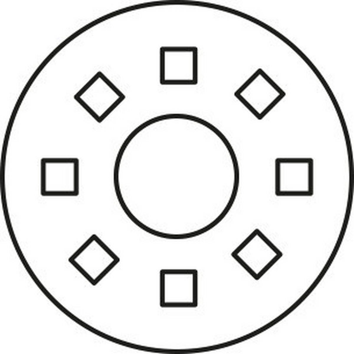 AUFBAULEUCHTE 10/12 cm   - Weiß, Basics, Metall (10/12cm) - Nordlux