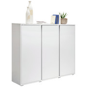 SCHUHSCHRANK 145/120/34 cm - Weiß, KONVENTIONELL, Holzwerkstoff (145/120/34cm) - Xora
