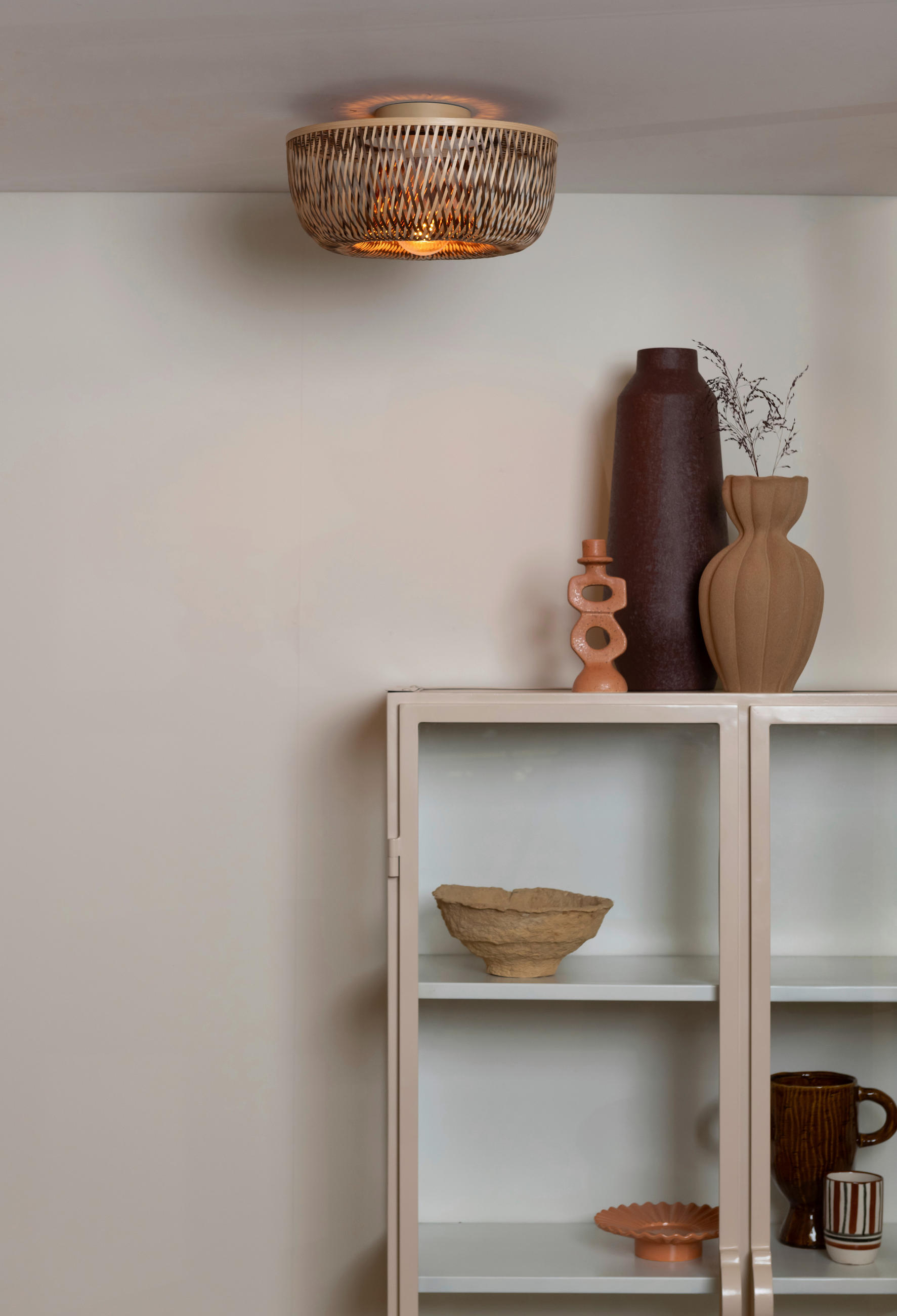 TAKLAMPA Good & Mojo 35/15 cm  - brun/naturfärgad, Basics, naturmaterial (35/15cm) - Good & Mojo