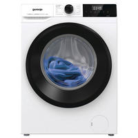 WASCHMASCHINE WNHPI64SAPS   - Schwarz/Weiß, Basics, Glas/Kunststoff (59,5/84,5/43,5cm) - Gorenje