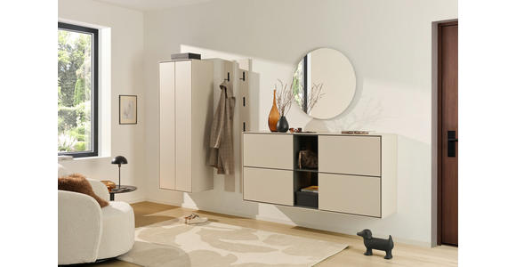 GARDEROBENSCHRANK RENO  in 61/170/41 cm  - Kaschmir, Design, Holzwerkstoff (61/170/41cm) - Voleo