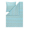 BETTWÄSCHE Atelier Interlock-Jersey 135/200 cm  - Blau, Design, Textil (135/200cm) - Estella