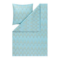 BETTWÄSCHE Atelier Interlock-Jersey 135/200 cm  - Blau, Design, Textil (135/200cm) - Estella