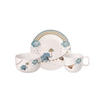KINDERGESCHIRRSET Walk Elephant Fine China 3-teilig  - Pastellblau/Multicolor, Design, Keramik (26,5/13,5/24cm) - Villeroy & Boch