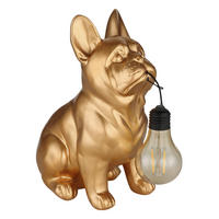 SOLARLEUCHTE Greenday 23/11,8/23,5 cm  - Goldfarben, Design, Kunststoff (23/11,8/23,5cm) - Globo