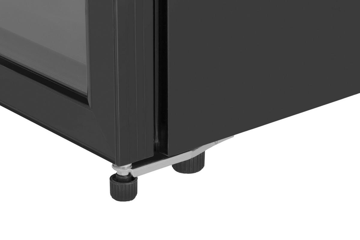 GETRÄNKEKÜHLSCHRANK 54,5/141/54 cm  - Schwarz, Basics, Glas/Metall (54,5/141/54cm) - Amica