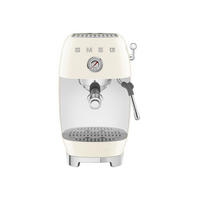 ESPRESSOMASCHINE 50´s Style  - Creme, Basics, Kunststoff/Metall - SMEG