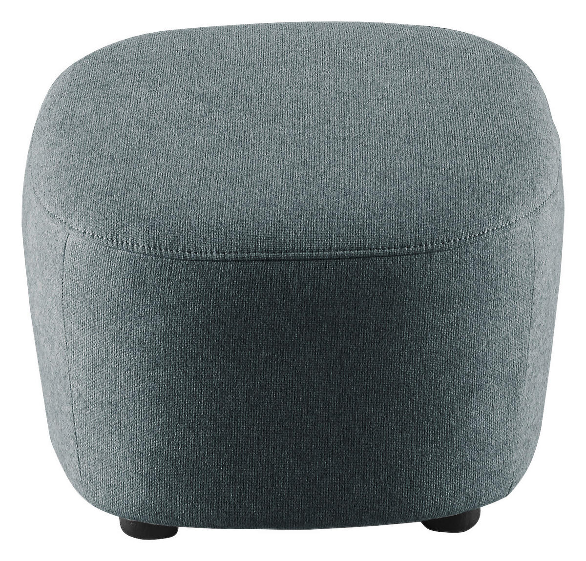 HOCKER Webstoff Blau  - Blau/Schwarz, Design, Kunststoff/Textil (54/41/57cm) - SetOne by Musterring