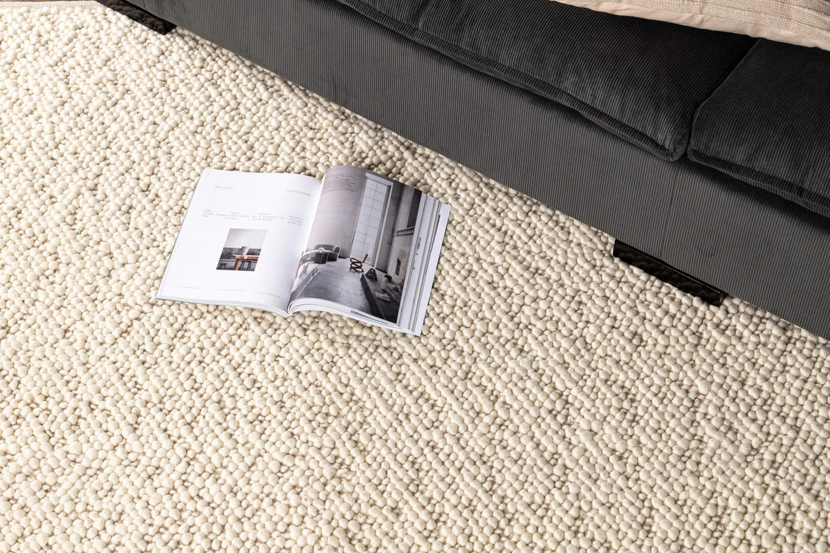 HOCHFLORTEPPICH 300/200 cm Weiß  - Weiß, LIFESTYLE, Textil (300/200cm) - P & B