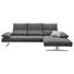 WOHNLANDSCHAFT in Textil Anthrazit - Chromfarben/Anthrazit, Design, Textil (291/164cm) - Chilliano WOHNLANDSCHAFT in Textil Anthrazit - Chromfarben/Anthrazit, Design, Textil (291/164cm) - Chilliano