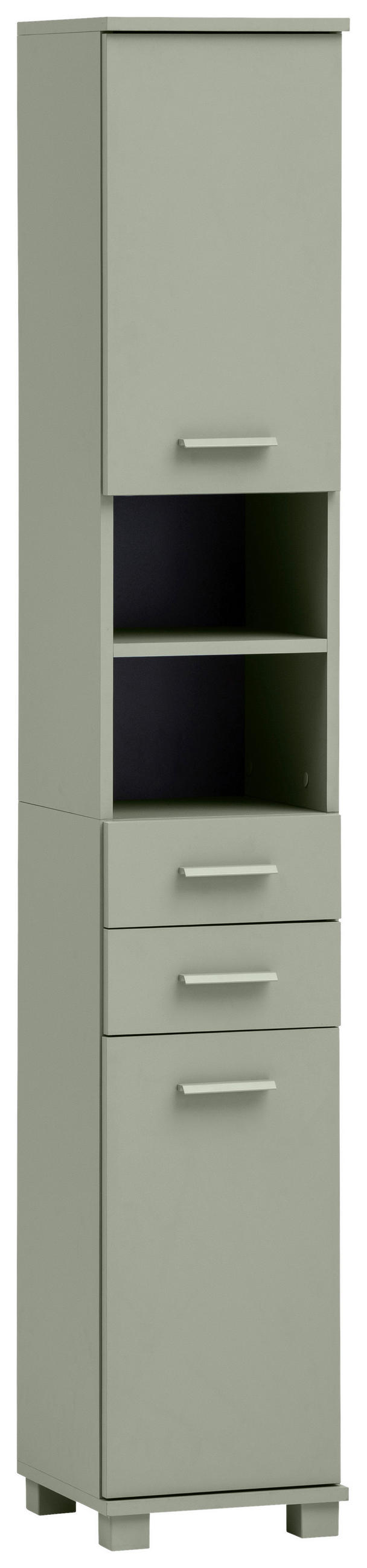 HOCHSCHRANK 30,3/180,9/32,6 cm  - Hellgrün, MODERN, Holzwerkstoff/Kunststoff (30,3/180,9/32,6cm) - MID.YOU