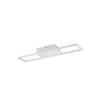 LED-DECKENLEUCHTE     - Weiss, Design, Metall (60/6/13cm)