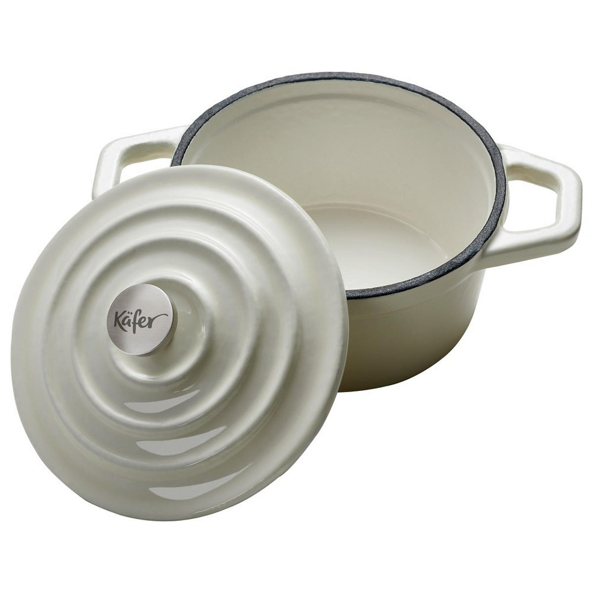 BRÄTER 0,25 L  - Creme, Basics, Metall (10.5/5cm) - Käfer