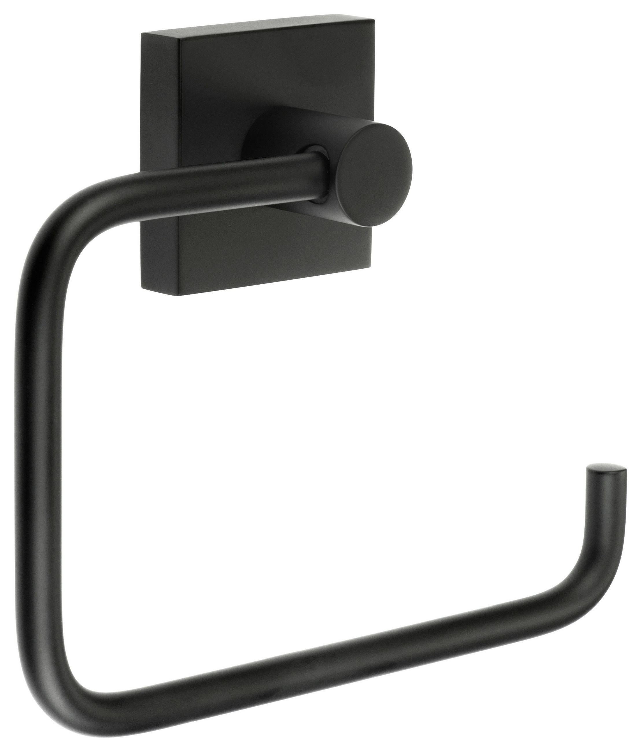 TOILETTENPAPIERHALTER - Schwarz, Basics, Metall (14/11,5/3,9cm) - Smedbo