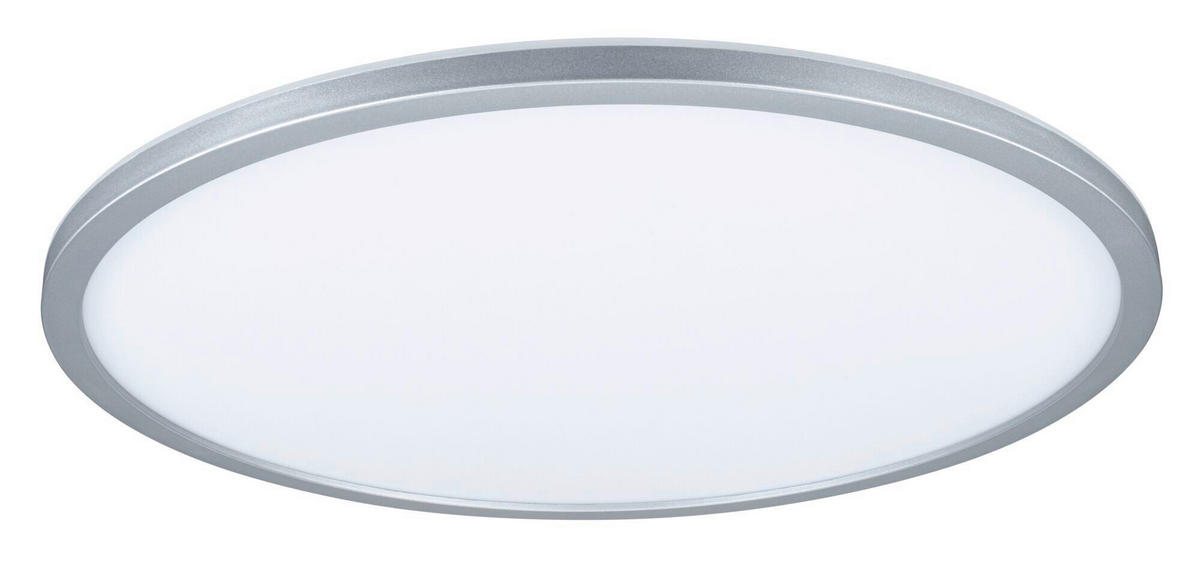 LED-PANEEL  - Chromfarben, Basics, Kunststoff (42/2,8cm) - Paulmann
