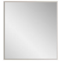 WANDSPIEGEL 67,5/67,5/2 cm  - Grau, Design, Glas/Holzwerkstoff (67,5/67,5/2cm) - Xora