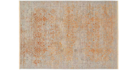 WEBTEPPICH 65/130 cm Tinto Grande Creme, Goldfarben  - Goldfarben/Creme, Design, Textil (65/130cm) - Dieter Knoll