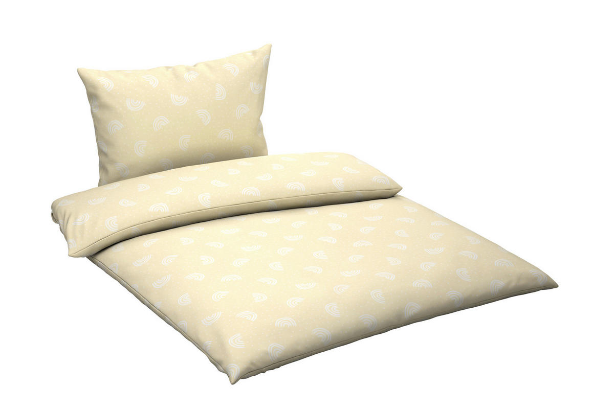 BABYBETTWÄSCHE Webstoff 100/135 cm  - Gelb, Basics, Textil (100/135cm) - My Baby Lou