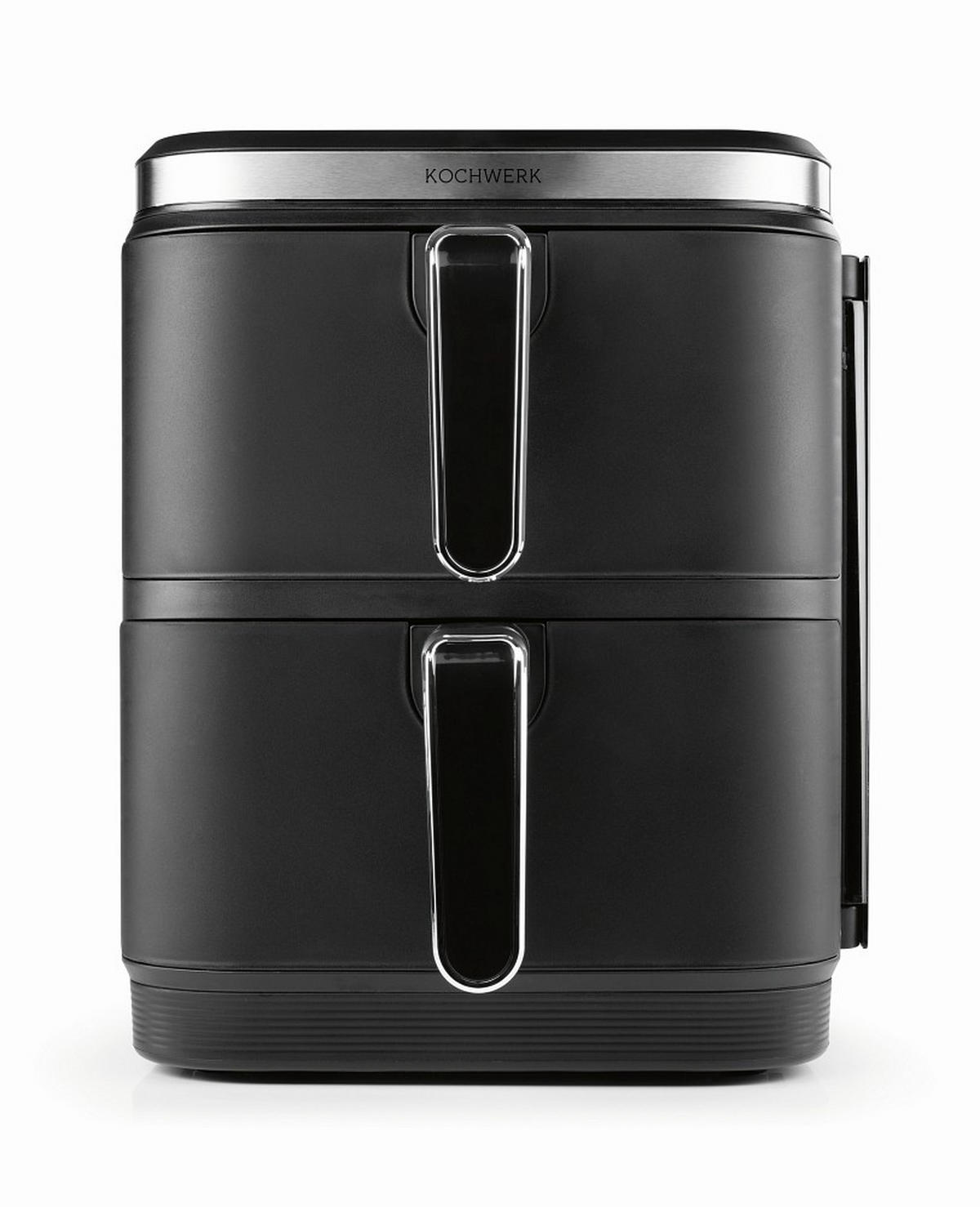 HEIßLUFTFRITTEUSE Kochwerk 10 L  - Schwarz, Basics, Kunststoff/Metall (38,7/31,9/30,3cm) - KOCHWERK