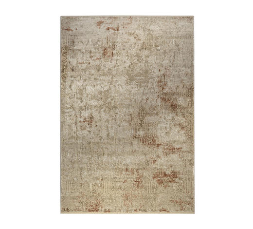 Vintage Teppich 160 225 Cm Sandfarben Beige Rostfarben Online